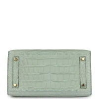 Hermes Birkin Sellier 20 Vert D'eau Matte Alligator Gold Hardware Hermes Birkin Sellier 20 Vert D'eau Matte Alligator Gold Hardware