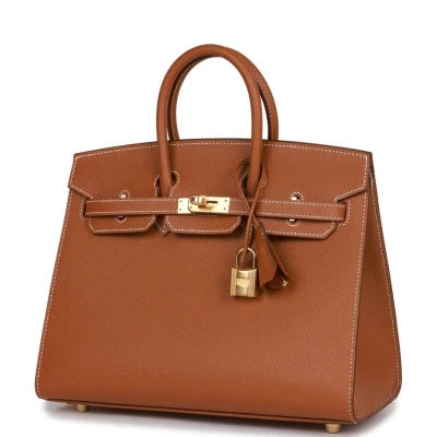 Hermes Birkin Sellier 25 Gold Epsom Gold Hardware Hermes Birkin Sellier 25 Gold Epsom Gold Hardware