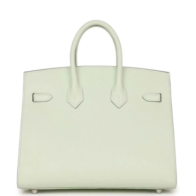 Hermes Birkin Sellier 25 Vert Fizz Epsom Palladium Hardware Hermes Birkin Sellier 25 Vert Fizz Epsom Palladium Hardware
