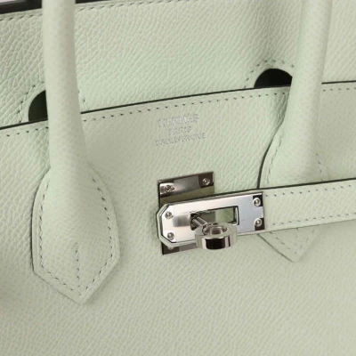 Hermes Birkin Sellier 25 Vert Fizz Epsom Palladium Hardware Hermes Birkin Sellier 25 Vert Fizz Epsom Palladium Hardware
