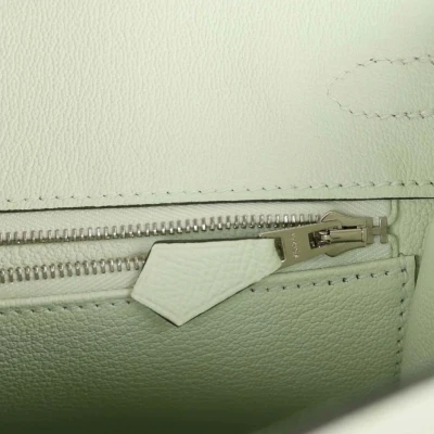 Hermes Birkin Sellier 25 Vert Fizz Epsom Palladium Hardware Hermes Birkin Sellier 25 Vert Fizz Epsom Palladium Hardware