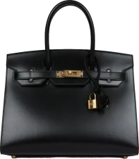 Hermes Birkin Sellier 30 Black Box Gold Hardware Hermes Birkin Sellier 30 Black Box Gold Hardware