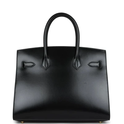 Hermes Birkin Sellier 30 Black Box Gold Hardware Hermes Birkin Sellier 30 Black Box Gold Hardware