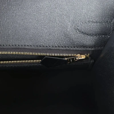 Hermes Birkin Sellier 30 Black Box Gold Hardware Hermes Birkin Sellier 30 Black Box Gold Hardware