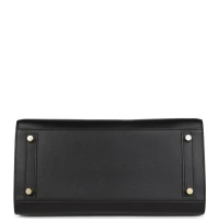 Hermes Birkin Sellier 30 Black Veau Madame Gold Hardware
