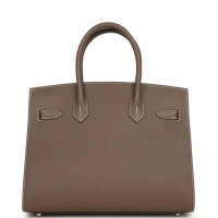 Hermes Birkin Sellier 30 Etoupe Epsom Palladium Hardware Hermes Birkin Sellier 30 Etoupe Epsom Palladium Hardware