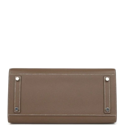 Hermes Birkin Sellier 30 Etoupe Epsom Palladium Hardware Hermes Birkin Sellier 30 Etoupe Epsom Palladium Hardware