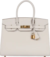 Hermes Birkin Sellier 30 Gris Pale Epsom Gold Hardware Hermes Birkin Sellier 30 Gris Pale Epsom Gold Hardware