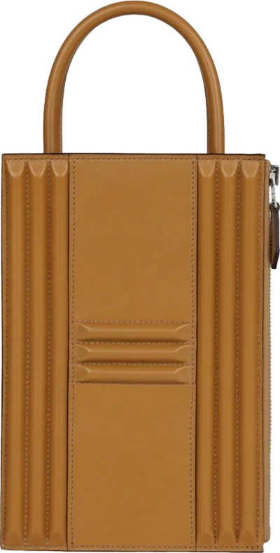 Hermes Cadena Lock Bag Poussiere Tadelakt Palladium Hardware Hermes Cadena Lock Bag Poussiere Tadelakt Palladium Hardware