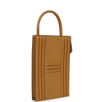 Hermes Cadena Lock Bag Poussiere Tadelakt Palladium Hardware Hermes Cadena Lock Bag Poussiere Tadelakt Palladium Hardware