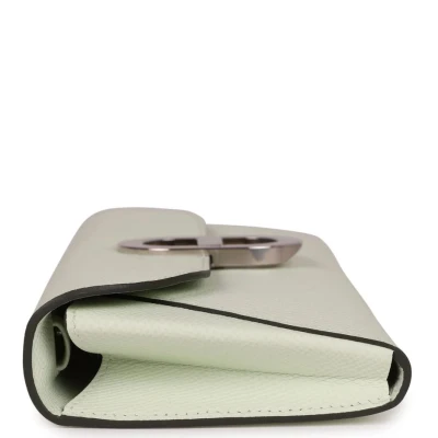 Hermes Chaine d'Ancre Wallet to Go Vert Fizz Epsom Palladium Hardware Hermes Chaine d'Ancre Wallet to Go Vert Fizz Epsom Palladium Hardware