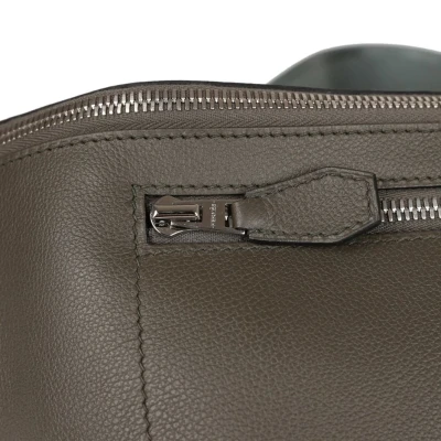 Hermes Cityslide Cross PM Vert De Gris Taurillon Cristobal Palladium Hardware Hermes Cityslide Cross PM Vert De Gris Taurillon Cristobal Palladium Hardware