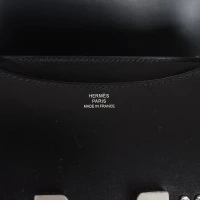 Hermes Constance 1-18 Clouté Black Box Calf Palladium Hardware Hermes Constance 1-18 Clouté Black Box Calf Palladium Hardware