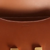 Hermes Constance 1-18 Fauve Barenia Gold Hardware