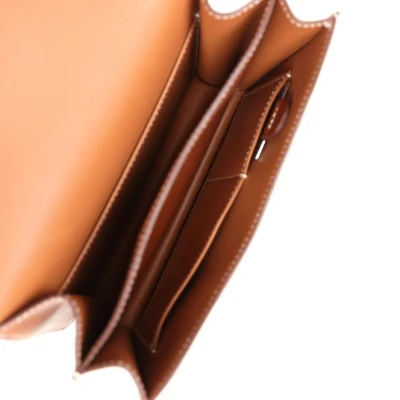 Hermes Constance 1-18 Fauve Barenia Gold Hardware