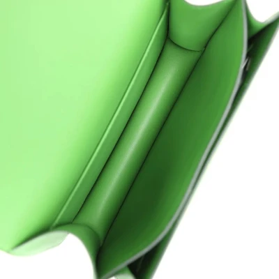 Hermes Constance 1-18 Vert Yucca Epsom Gold Hardware