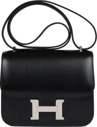 Hermes Constance 18 Black Box Palladium Hardware Hermes Constance 18 Black Box Palladium Hardware