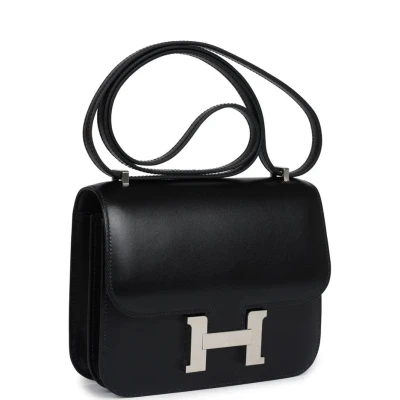 Hermes Constance 18 Black Box Palladium Hardware Hermes Constance 18 Black Box Palladium Hardware