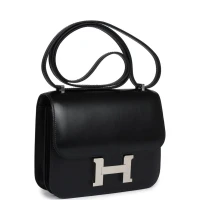 Hermes Constance 18 Black Box Palladium Hardware Hermes Constance 18 Black Box Palladium Hardware