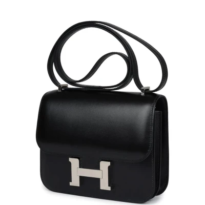 Hermes Constance 18 Black Box Palladium Hardware Hermes Constance 18 Black Box Palladium Hardware