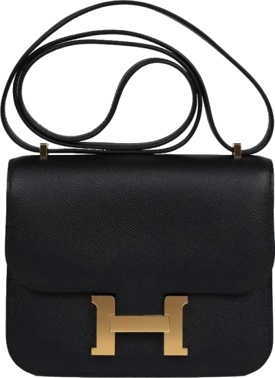 Hermes Constance 18 Black Epsom Gold Hardware Hermes Constance 18 Black Epsom Gold Hardware