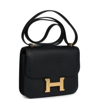 Hermes Constance 18 Black Epsom Gold Hardware Hermes Constance 18 Black Epsom Gold Hardware
