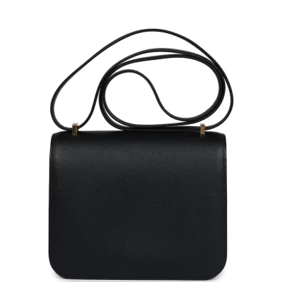 Hermes Constance 18 Black Epsom Gold Hardware Hermes Constance 18 Black Epsom Gold Hardware