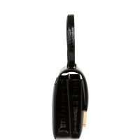 Hermes Constance 18 Black Shiny Alligator Gold Hardware Hermes Constance 18 Black Shiny Alligator Gold Hardware