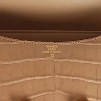 Hermes Constance 18 Chai Matte Alligator Gold Hardware Hermes Constance 18 Chai Matte Alligator Gold Hardware