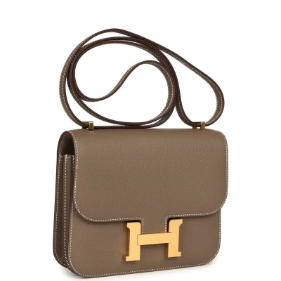 Hermes Constance 18 Etoupe Epsom Gold Hardware Hermes Constance 18 Etoupe Epsom Gold Hardware