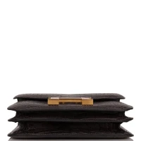 Hermes Constance 18 Graphite Matte Alligator Gold Hardware Hermes Constance 18 Graphite Matte Alligator Gold Hardware
