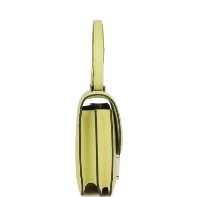 Hermes Constance 18 Jaune Bourgeon Chevre Palladium Hardware Hermes Constance 18 Jaune Bourgeon Chevre Palladium Hardware