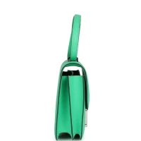 Hermes Constance 18 Vert Comics Epsom Palladium Hardware Hermes Constance 18 Vert Comics Epsom Palladium Hardware