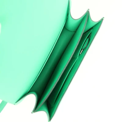 Hermes Constance 18 Vert Comics Epsom Palladium Hardware Hermes Constance 18 Vert Comics Epsom Palladium Hardware