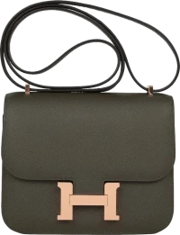Hermes Constance 18 Vert de Gris Epsom Rose Gold Hardware Hermes Constance 18 Vert de Gris Epsom Rose Gold Hardware