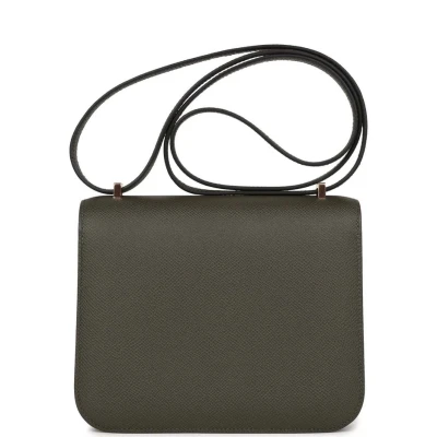 Hermes Constance 18 Vert de Gris Epsom Rose Gold Hardware Hermes Constance 18 Vert de Gris Epsom Rose Gold Hardware