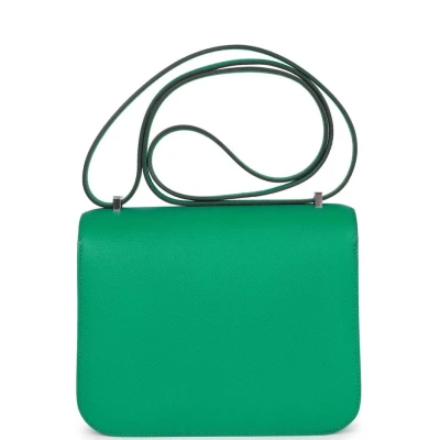Hermes Constance 18 Vert Jade Epsom Palladium Hardware Hermes Constance 18 Vert Jade Epsom Palladium Hardware