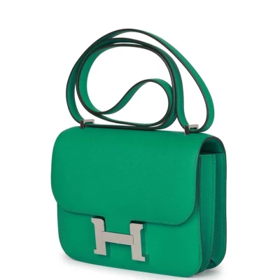 Hermes Constance 18 Vert Jade Epsom Palladium Hardware Hermes Constance 18 Vert Jade Epsom Palladium Hardware