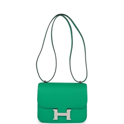 Hermes Constance 18 Vert Jade Epsom Palladium Hardware Hermes Constance 18 Vert Jade Epsom Palladium Hardware