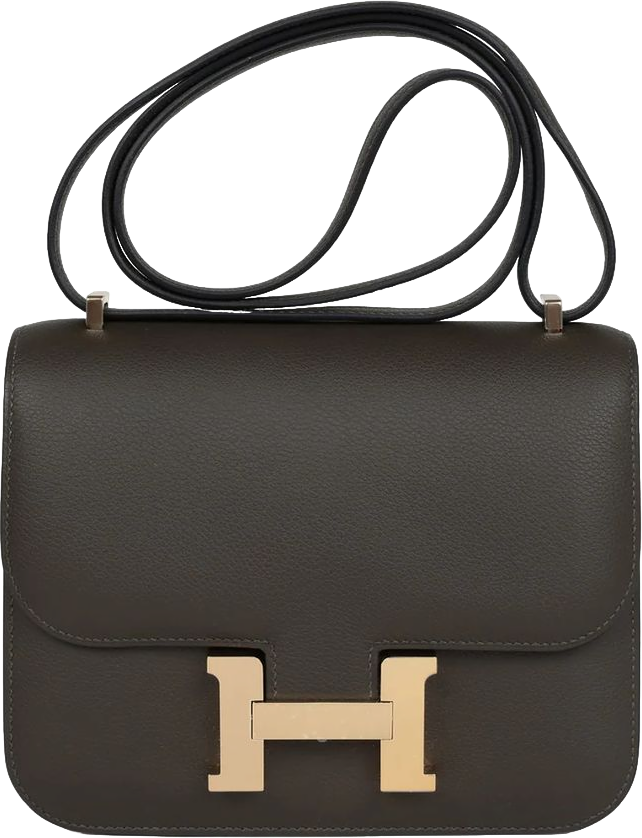 Hermes Constance 18 Vert Maquis Verso Evercolor Permabrass Hardware