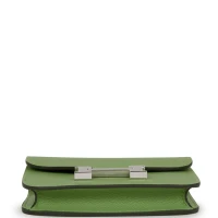 Hermes Constance Slim Wallet Vert Criquet Epsom Palladium Hardware Hermes Constance Slim Wallet Vert Criquet Epsom Palladium Hardware