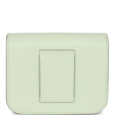 Hermes Constance Slim Wallet Vert Fizz Evercolor Palladium Hardware