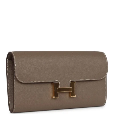 Hermes Constance Wallet To Go Etoupe Epsom Gold Hardware Hermes Constance Wallet To Go Etoupe Epsom Gold Hardware