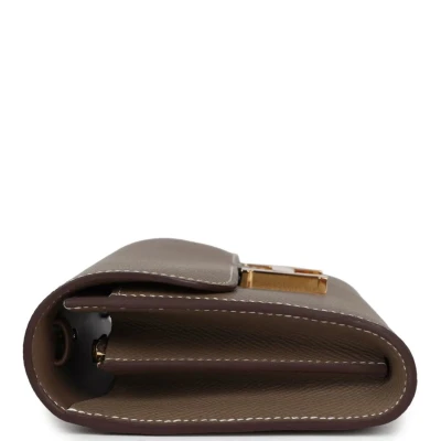 Hermes Constance Wallet To Go Etoupe Epsom Gold Hardware Hermes Constance Wallet To Go Etoupe Epsom Gold Hardware