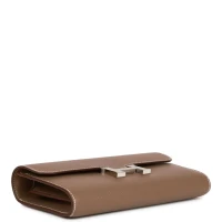 Hermes Constance Wallet To Go Etoupe Epsom Palladium Hardware