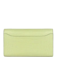 Hermes Constance Wallet To Go Jaune Bourgeon Matte Alligator Palladium Hardware Hermes Constance Wallet To Go Jaune Bourgeon Matte Alligator Palladium Hardware
