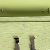 Hermes Constance Wallet To Go Jaune Bourgeon Matte Alligator Palladium Hardware Hermes Constance Wallet To Go Jaune Bourgeon Matte Alligator Palladium Hardware