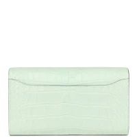 Hermes Constance Wallet To Go Vert D'eau Matte Alligator Palladium Hardware