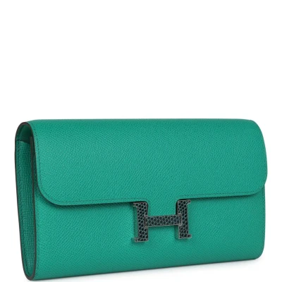 Hermes Constance Wallet To Go Vert Jade Epsom Marquette and Palladium Hardware Hermes Constance Wallet To Go Vert Jade Epsom Marquette and Palladium Hardware