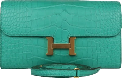 Hermes Constance Wallet To Go Vert Jade Matte Alligator Gold Hardware Hermes Constance Wallet To Go Vert Jade Matte Alligator Gold Hardware
